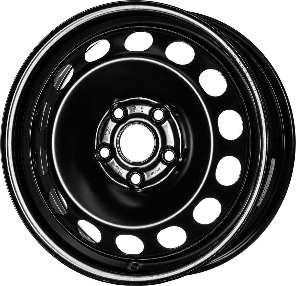 MWD 16177 Stahlfelge 6x16 Zoll ET48 LK 5x112 ML57.1