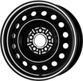 MWD 16141 Stahlfelge 6.5x16 Zoll ET38 LK 5x114.3 ML67
