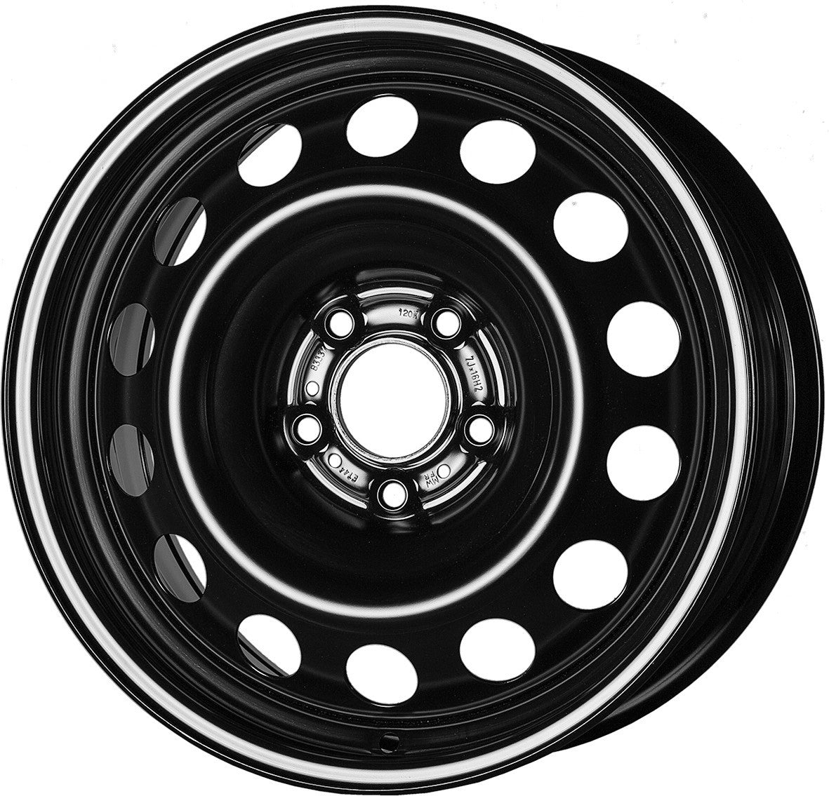 MWD 16191 Stahlfelge 7x16 Zoll ET44 LK 5x108 ML65.1