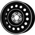 MWD 16243 Stahlfelge 6.5x16 Zoll ET45 LK 5x114.3 ML67.1