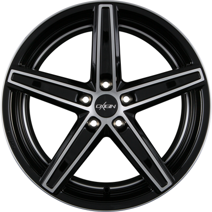 Oxigin 18 Concave black full polish HD Alufelge 7.5x18 Zoll ET45 LK 5x112 ML57.1 – Bild 3