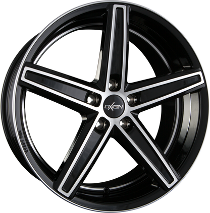 Oxigin 18 Concave black full polish HD Alufelge 7.5x18 Zoll ET45 LK 5x112 ML57.1 – Bild 4