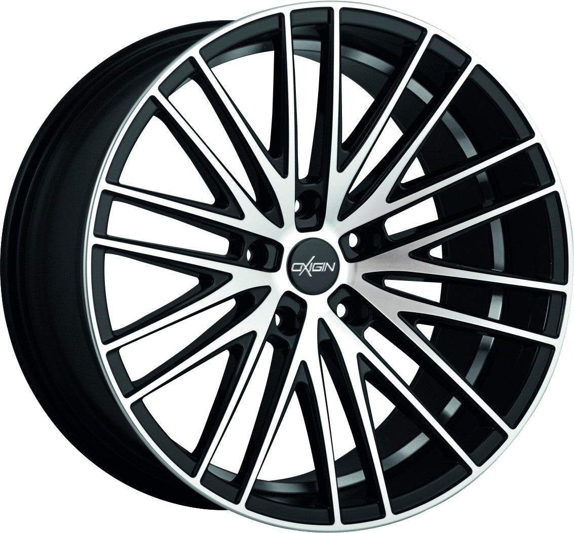 Oxigin 19 Oxspoke black full polish 8.5x19 ET45 - LK5/108 ML72.6