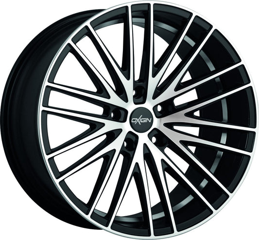Oxigin 19 Oxspoke black full polish 8.5x19 ET45 - LK5/108 ML72.6