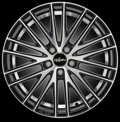 Oxigin 19 Oxspoke black full polish 8.5x19 ET45 - LK5/108 ML72.6