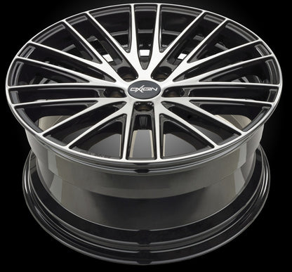 Oxigin 19 Oxspoke black full polish 8.5x19 ET45 - LK5/108 ML72.6