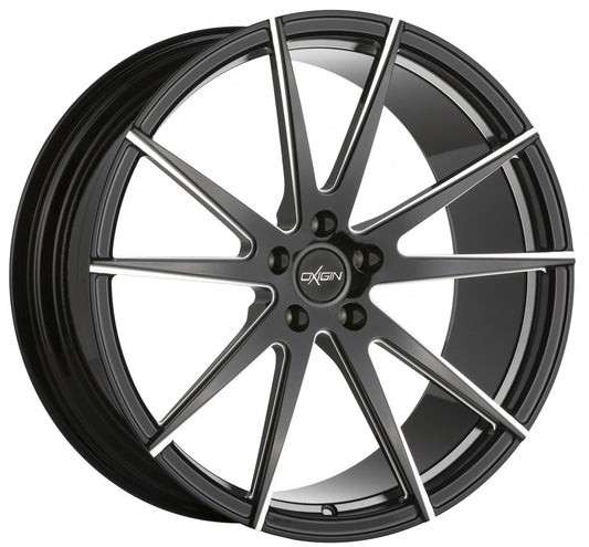 Oxforged 1 black full polish HD 9x21 ET20 - LK5/112 ML66.6