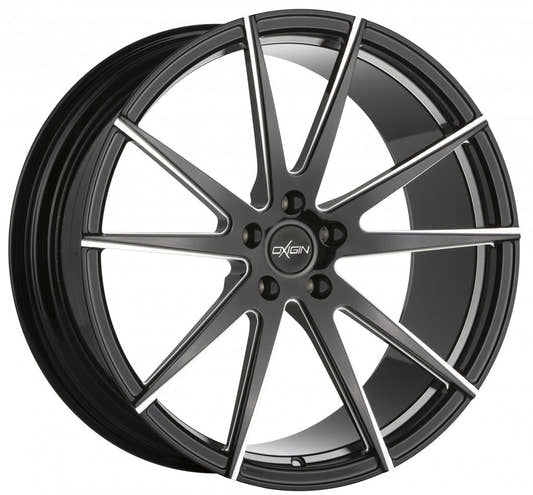 Oxforged 1 black full polish HD Alufelge 9x21 Zoll ET20 LK 5x112 ML66.6