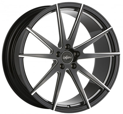 Oxforged 1 black full polish HD Alufelge 9x21 Zoll ET20 LK 5x112 ML66.6