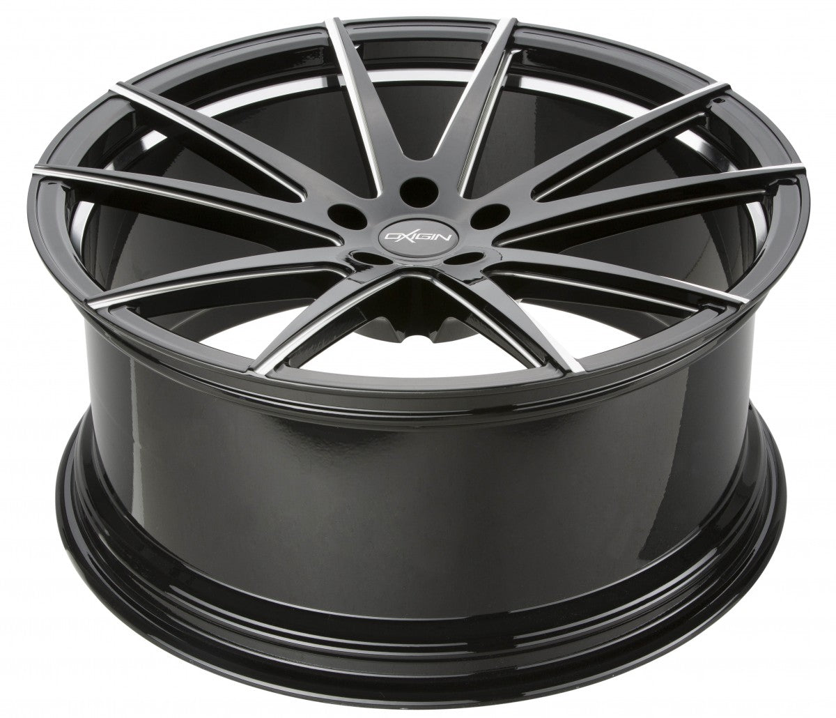 Oxforged 1 black full polish HD Alufelge 10.5x21 Zoll ET18 LK 5x112 ML66.6 – Bild 3