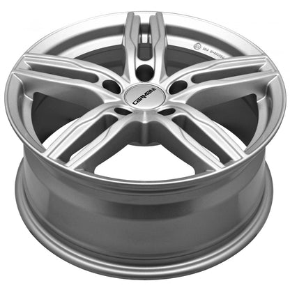 Carmani 14 Paul kristallsilber 6.5x16 ET45 - LK5/108 ML63.4