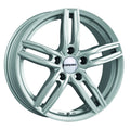 Carmani 14 Paul kristallsilber Alufelge 6.5x16 Zoll ET45 LK 5x114.3 ML72.6
