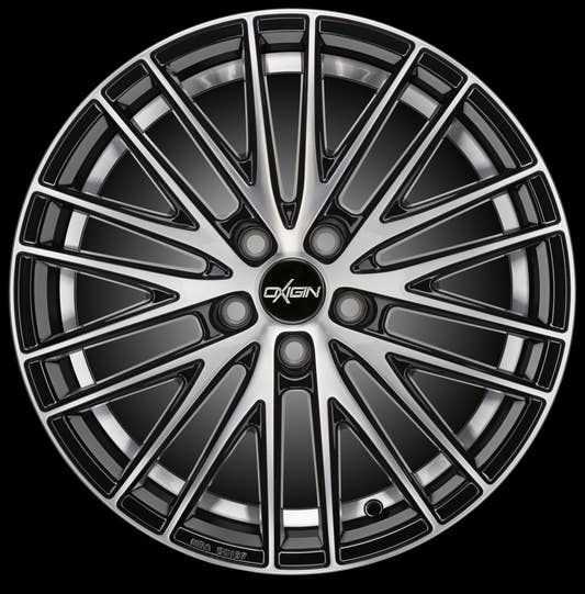 Oxigin 19 Oxspoke black full polish 10.5x20 ET40 - LK5/120 ML76.9