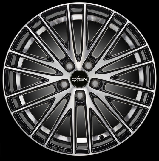 Oxigin 19 Oxspoke black full polish 7.5x17 ET35 - LK5/112 ML66.6