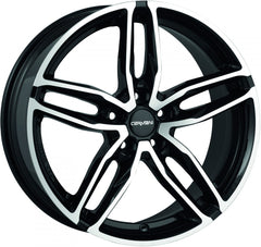Carmani 13 Twinmax black polish Alufelge 8.5x19 Zoll ET35 LK 5x114.3 ML72.6