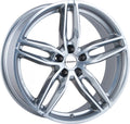 Carmani 13 Twinmax bright silver 8x18 ET35 - LK5/112 ML66.6