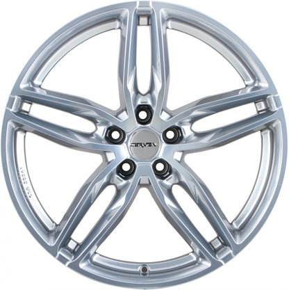 Carmani 13 Twinmax bright silver 8x18 ET35 - LK5/112 ML66.6
