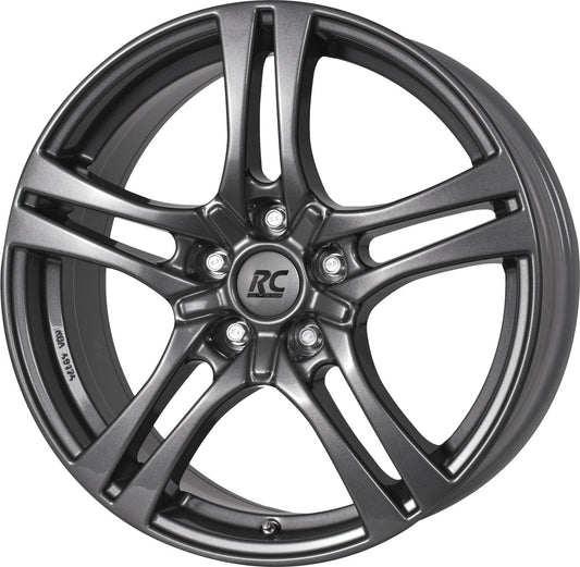 RC-Design RC26 titan-metallic lackiert 7.5x18 ET50.5 - LK5/114.3 ML67.1