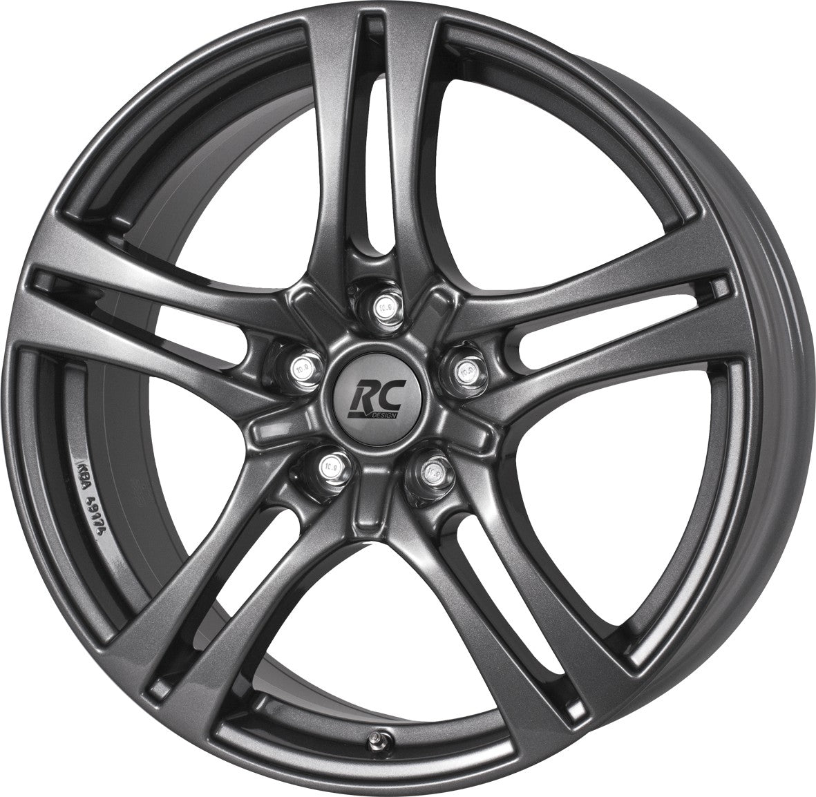 RC-Design RC26 titan-metallic lackiert Alufelge