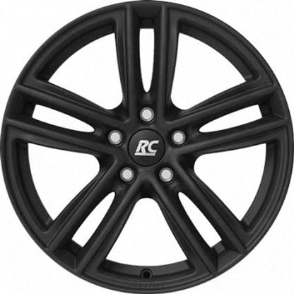 RC-Design RC27 schwarz-matt lackiert Alufelge 6.5x16 Zoll ET42 LK 5x112 ML57.1 – Bild 2