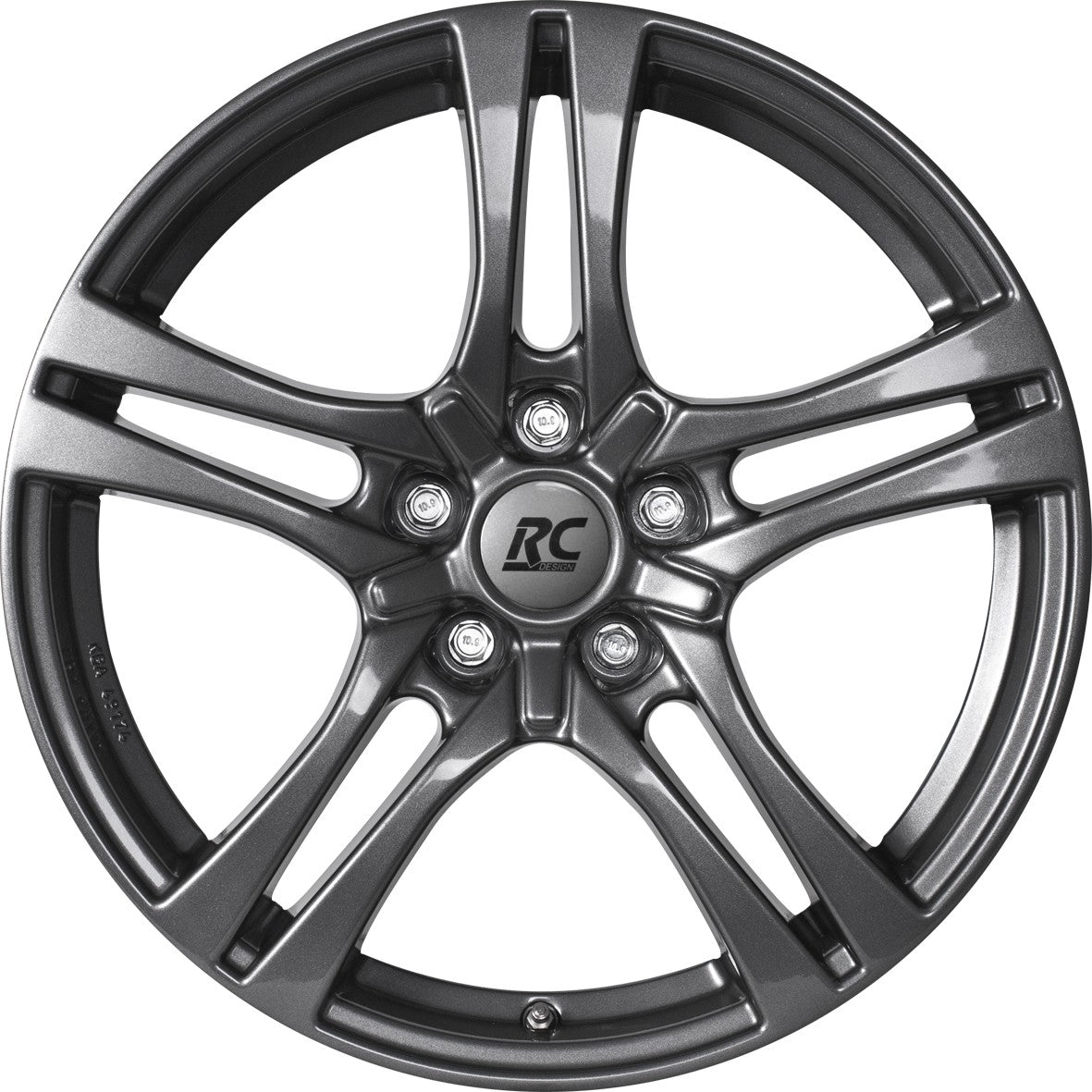 RC-Design RC26 titan-metallic lackiert 7.5x18 ET49.5 - LK5/114.3 ML67.1