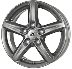 RC-Design RC24 titan-metallic lackiert Alufelge 6.5x16 Zoll ET43 LK 5x112 ML57.1