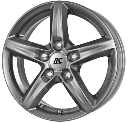 RC-Design RC24 titan-metallic lackiert 6.5x16 ET43 - LK5/112 ML57.1