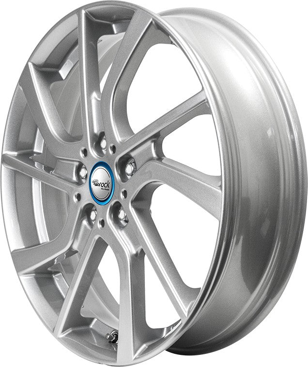 Brock EB1 kristallsilber lackiert Alufelge 5x19 Zoll ET43 LK 5x112 ML66.7 – Bild 3