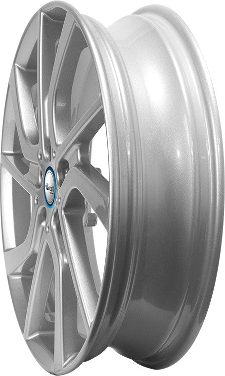 Brock EB1 kristallsilber lackiert Alufelge 5x19 Zoll ET43 LK 5x112 ML66.7 – Bild 4