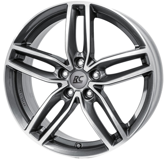 RC-Design RC29 himalaya-grey front-poliert 8x19 ET48 - LK5/114.3 ML72.6
