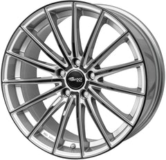 Brock B36 kristallsilber-black lackiert Alufelge 8x18 Zoll ET45 LK 5x114.3 ML72.6