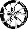 Brock EB1 schwarz front-poliert Alufelge 5x19 Zoll ET43 LK 5x112 ML66.7