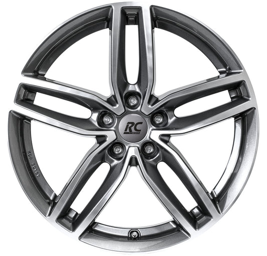 RC-Design RC29 himalaya-grey front-poliert 8x19 ET52 - LK5/112 ML66.6