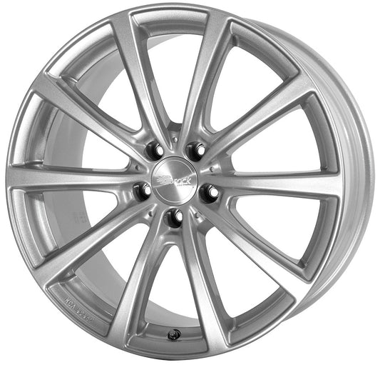 Brock B32 kristallsilber lackiert 8.5x19 ET50 - LK5/120 ML65.1