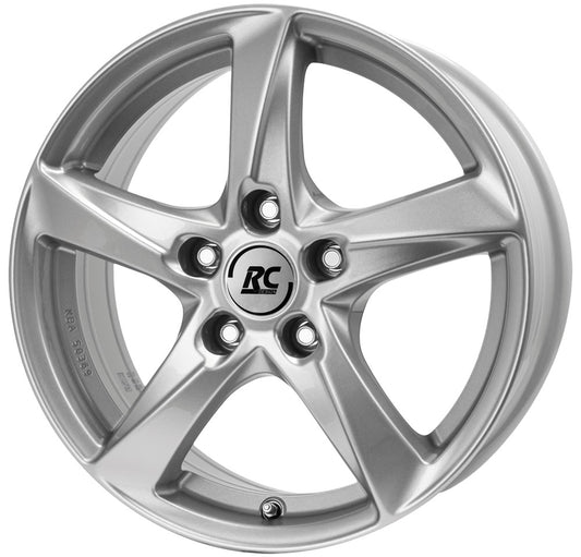 RC-Design RC30 kristallsilber lackiert 5x14 ET35 - LK4/100 ML54.1
