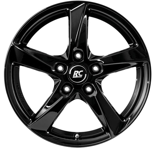 RC-Design RC30 schwarz lackiert 5x14 ET35 - LK4/100 ML57.1
