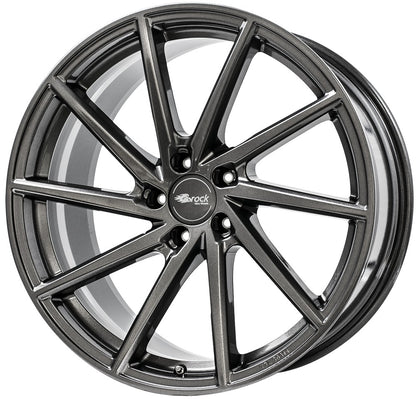 Brock B37 dark-sparkle lackiert Alufelge 8.5x19 Zoll ET38 LK 5x120 ML72.6