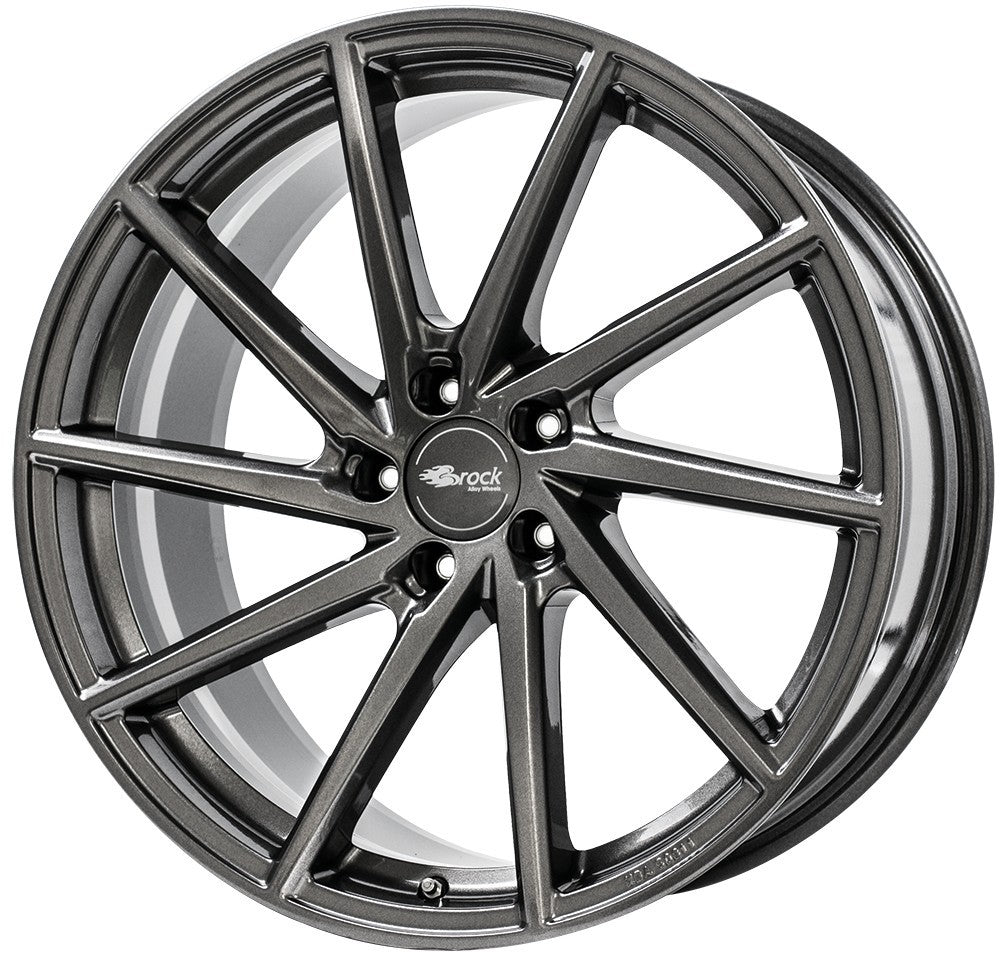 Brock B37C dark-sparkle lackiert Alufelge 9.5x20 Zoll ET32 LK 5x112 ML66.6