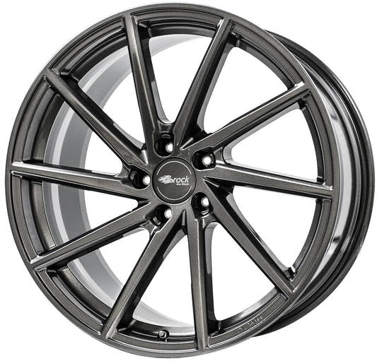 Brock B37C dark-sparkle lackiert 9.5x20 ET37 - LK5/120 ML65.1