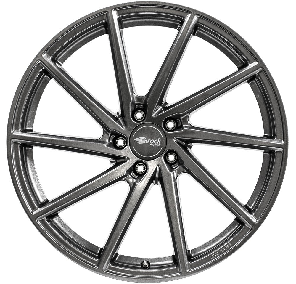 Brock B37 dark-sparkle lackiert Alufelge 9x20 Zoll ET43 LK 5x114.3 ML70.7 – Bild 2