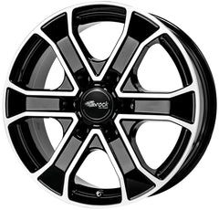 RC-Design RC31 schwarz front-poliert Alufelge 7x16 Zoll ET33 LK 6x139.7 ML100.1