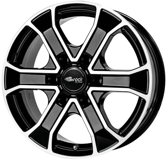 RC-Design RC31 schwarz front-poliert 7x17 ET30 - LK6/114.3 ML66.1
