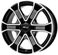 RC-Design RC31 schwarz front-poliert 7x17 ET55 - LK6/139.7 ML93.1