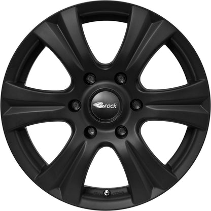 RC-Design RC14 SUV 6-Loch schwarz-matt lackiert 7.5x17 ET40 - LK6/114.3 ML66.1