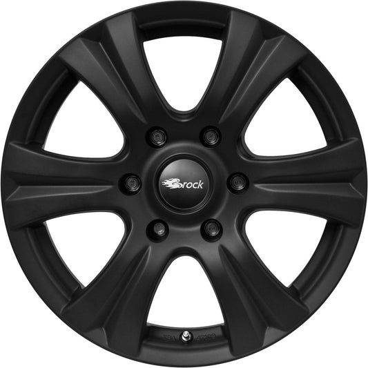 RC-Design RC14 SUV 6-Loch schwarz-matt lackiert 7.5x17 ET40 - LK6/114.3 ML66.1