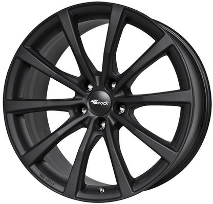 Brock B32 schwarz-matt lackiert 8.5x19 ET45 - LK5/108 ML63.4