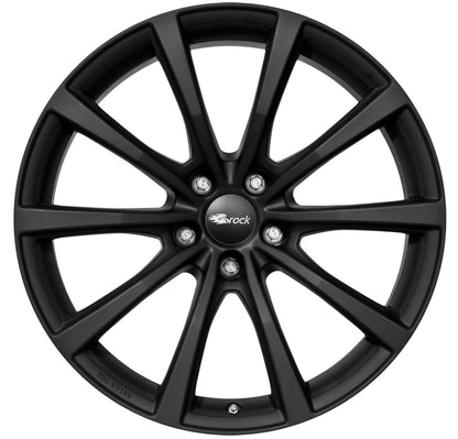 Brock B32 schwarz-matt lackiert 8.5x19 ET45 - LK5/108 ML63.4