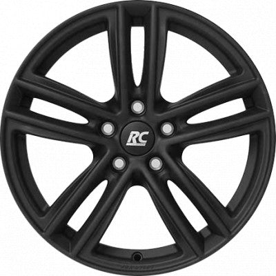 RC-Design RC27 schwarz-matt lackiert 7x18 ET55 - LK5/114.3 ML64.1
