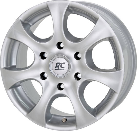 RC-Design Matrix-T kristallsilber lackiert Alufelge