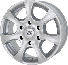 RC-Design Matrix-T kristallsilber lackiert Alufelge 7x16 Zoll ET46 LK 5x108 ML65.1